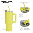VASO ACERO INOX 1200ml EAGLE 1200