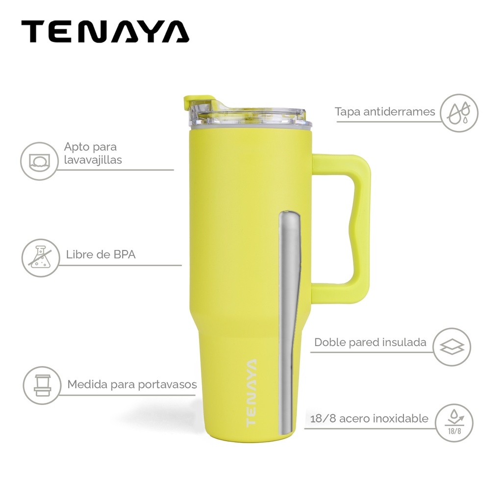 VASO ACERO INOX 1200ml EAGLE 1200