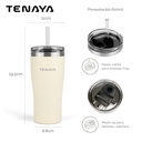 VASO ACERO INOX 600ml