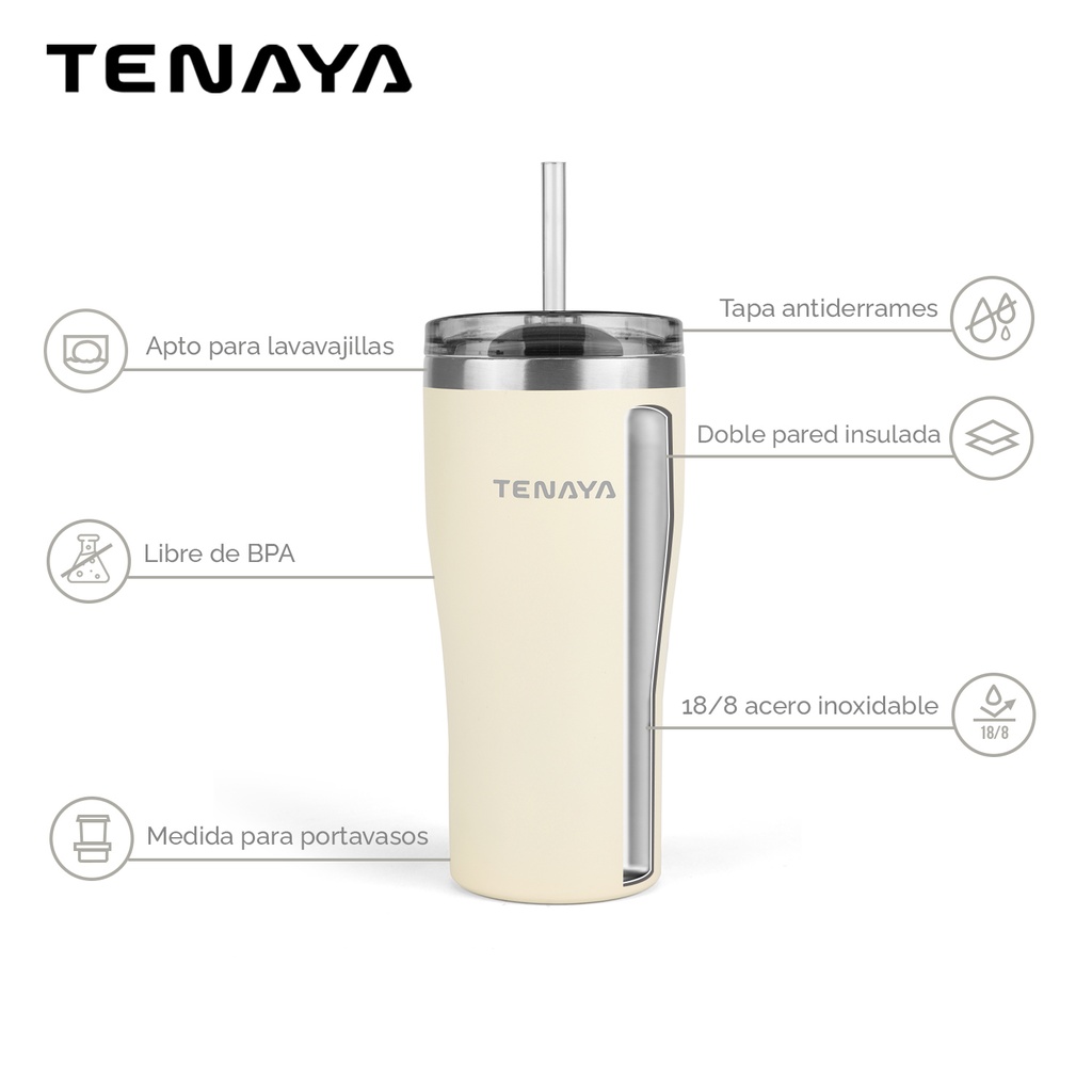 VASO ACERO INOX 600ml