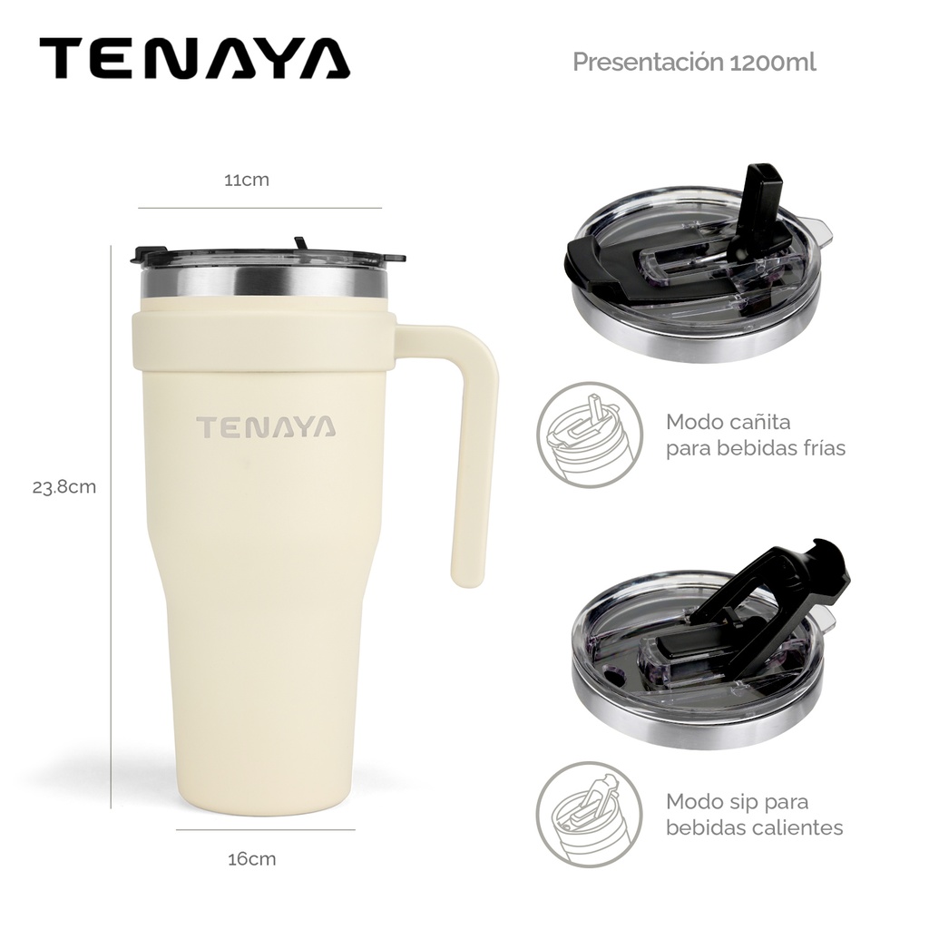 VASO ACERO INOX 1200ml