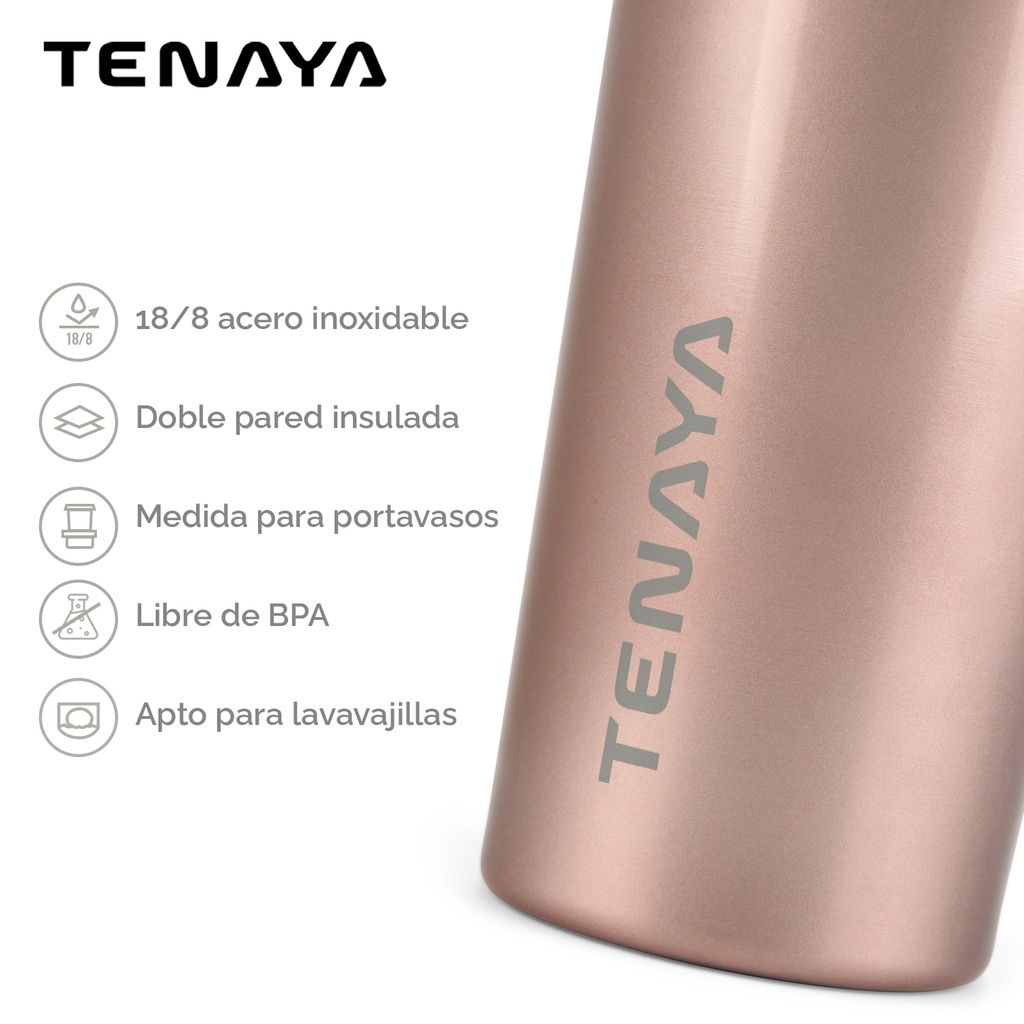 VASO ACERO FLAT LID 720ml