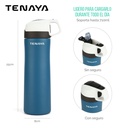 Botella de agua TENAYA 550 ml modelo NADEE