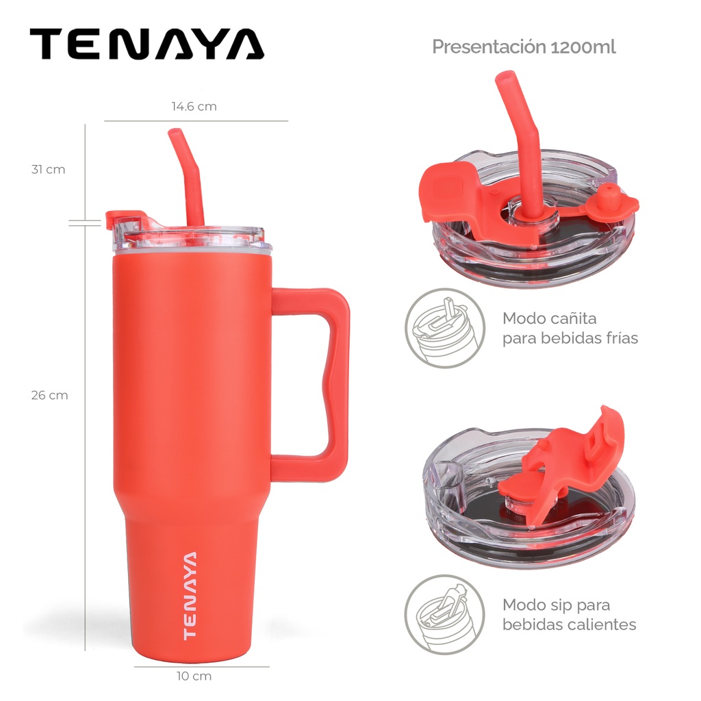 VASO ACERO INOX 1200ml EAGLE 1200