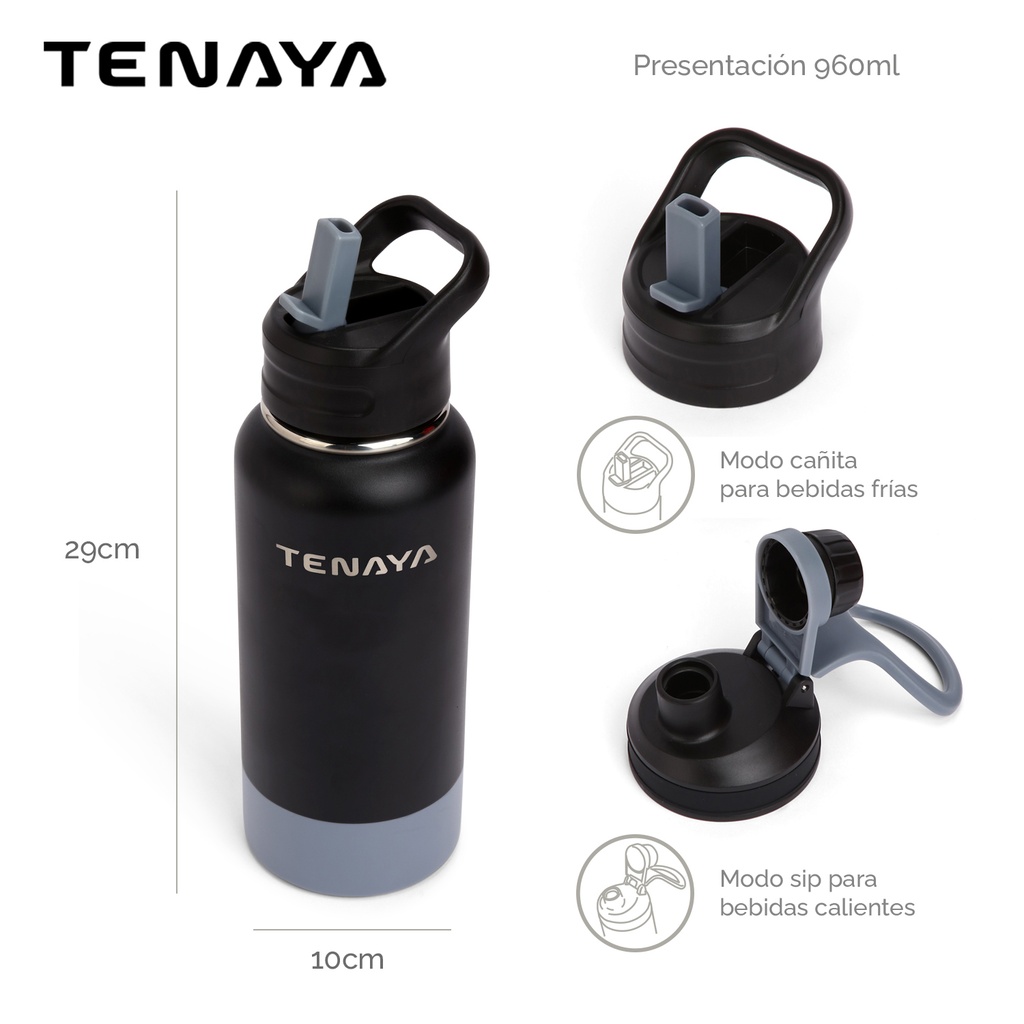 BOTELLA DE AGUA ACERO 960ml Mainstream