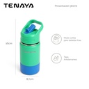 BOTELLA DE AGUA ACERO 360ml pink