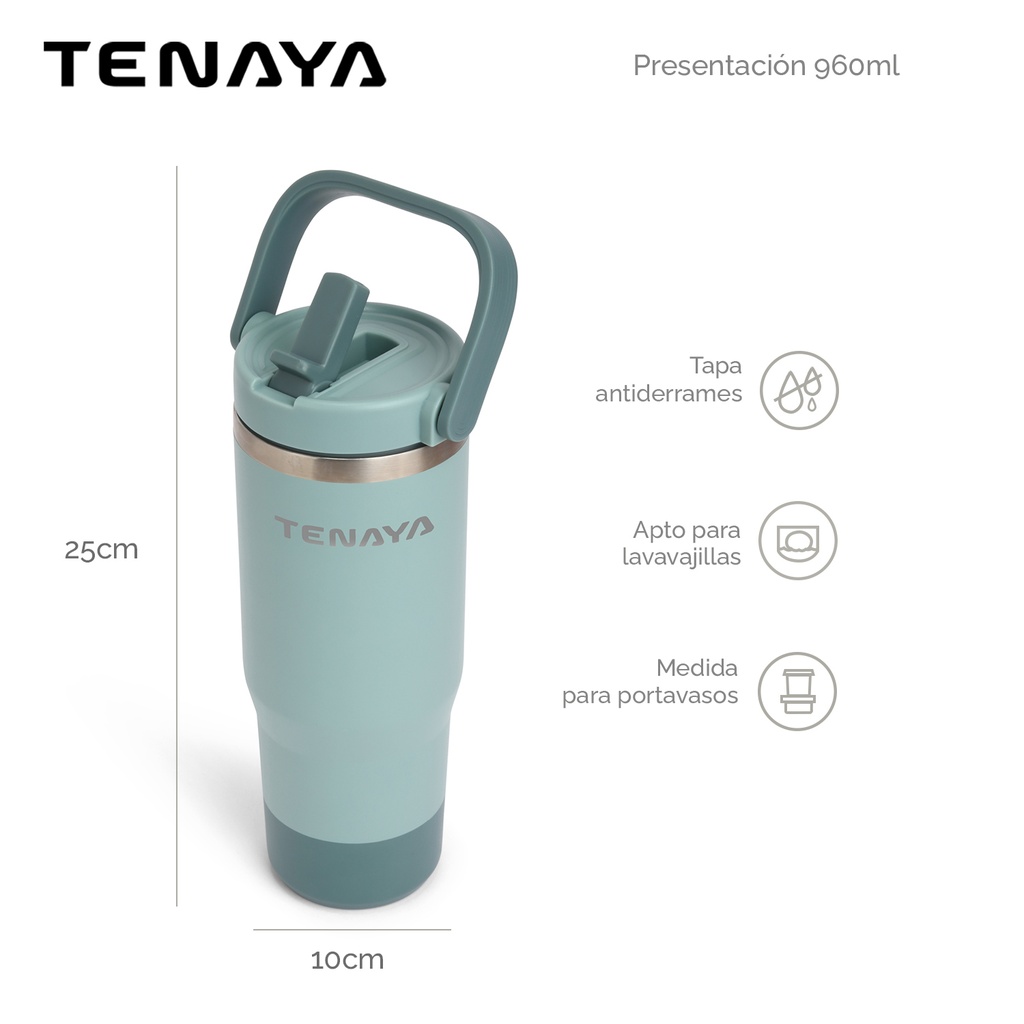 Botella ASA 960 ml steel