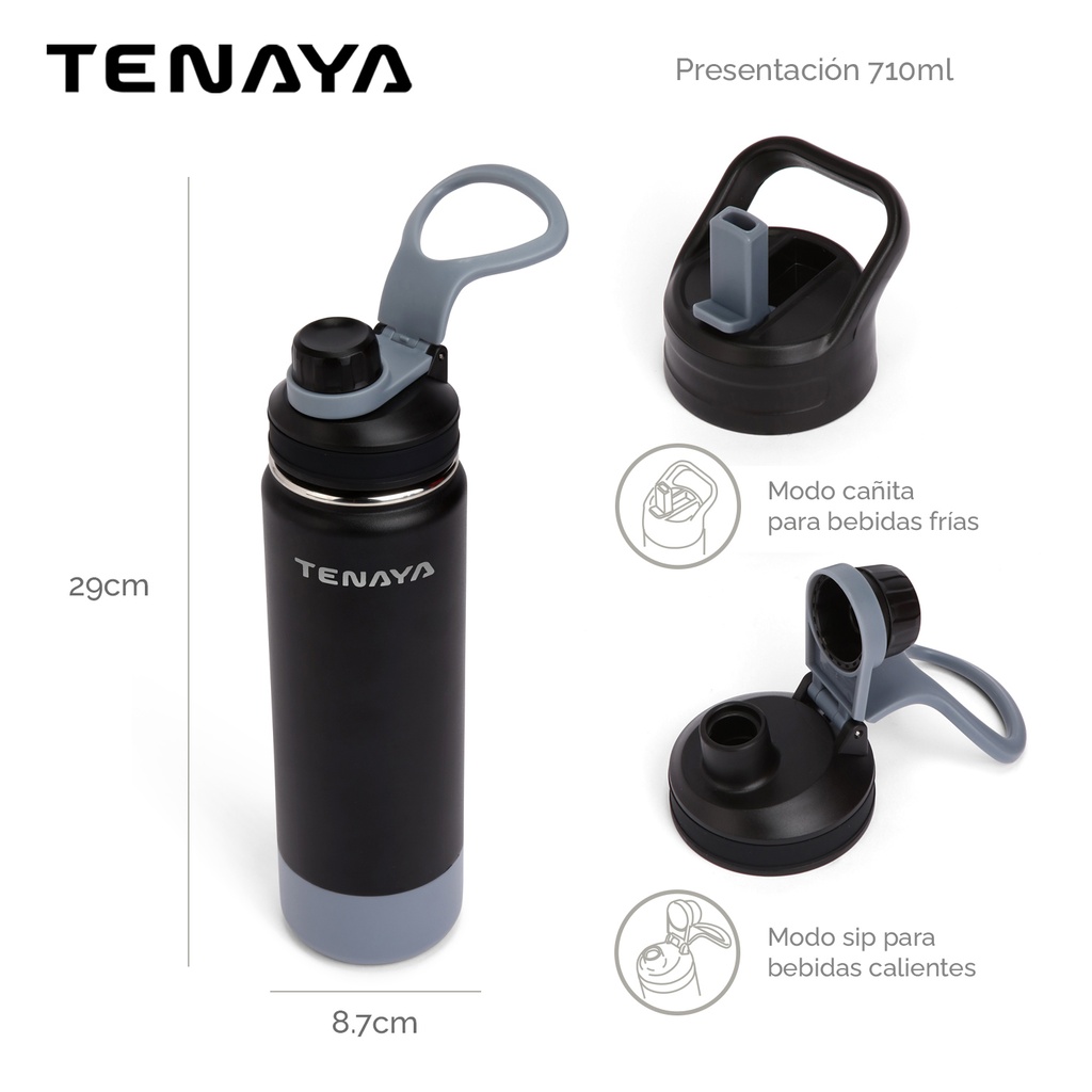 BOTELLA DE AGUA ACERO 710ml Mainstream