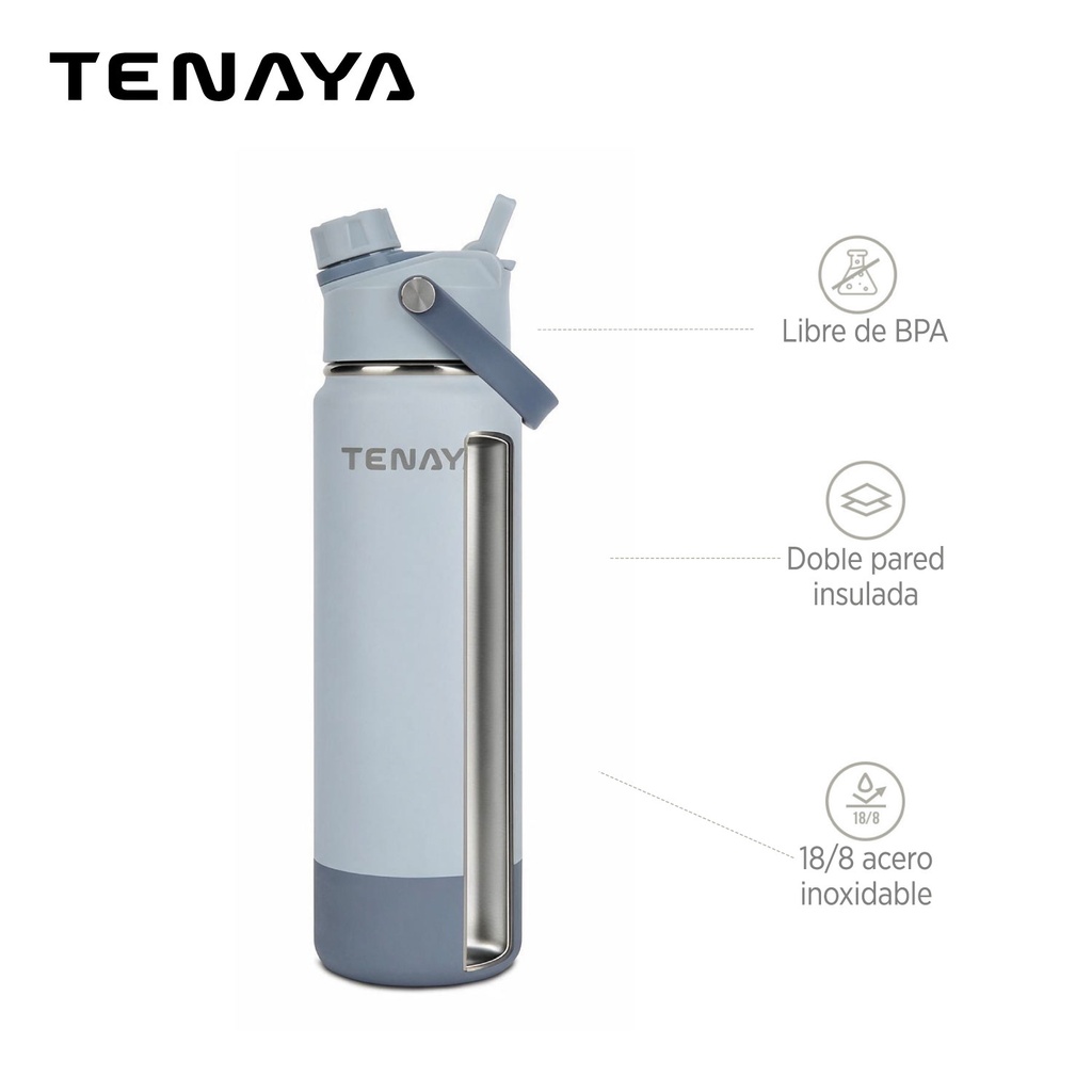 BOTELLA DE AGUA ACERO 710ml Mainstream dual