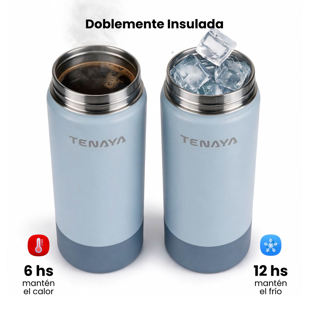 BOTELLA DE AGUA ACERO 710ml Mainstream dual