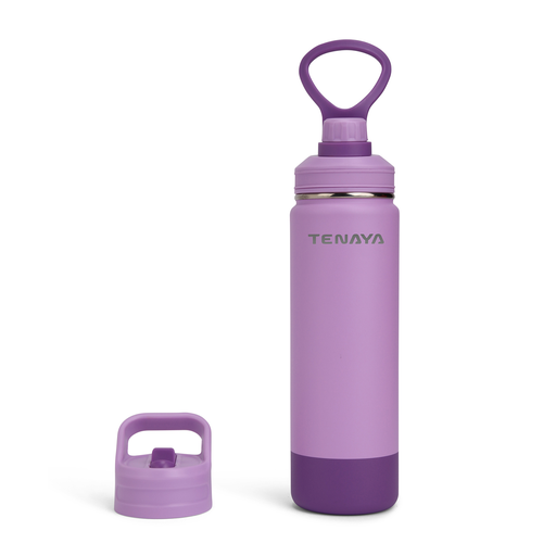 [TN1022-1] BOTELLA DE AGUA ACERO 710ml Lady (violeta)