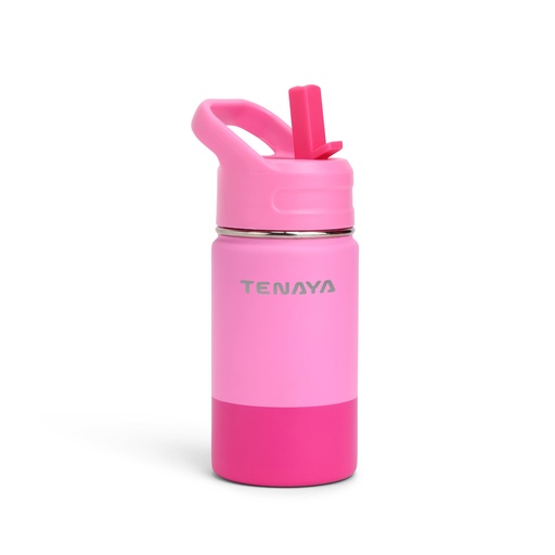 [TN1025-1] BOTELLA DE AGUA ACERO KID 360ml  (rosa)