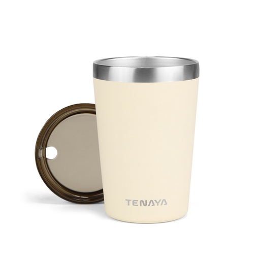 [TN1010-1] Vaso Acero 360ml modelo DRAFT 360 (Crema)