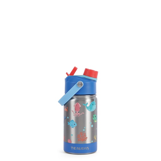 [TN1031-2] Tomatodo Botella De Acero Print Boy 360ml (underthesea)