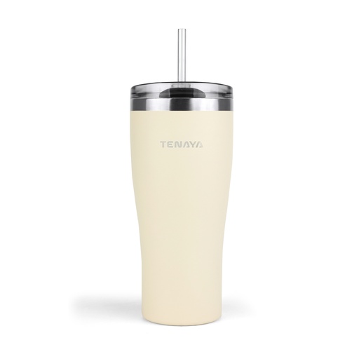 [TN1002-3] VASO ACERO INOX 900ml (Crema)