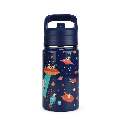 [TN1007-1] Tomatodo Acero Niño TENAYA modelo DAKOTA 360ml (Celeste)