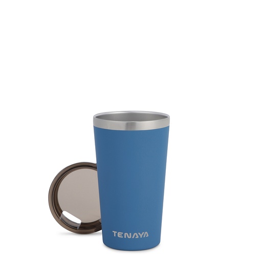 [tn1032-4] Vaso Draft Térmico de Acero Inoxidable 470ml Tenaya (negro)