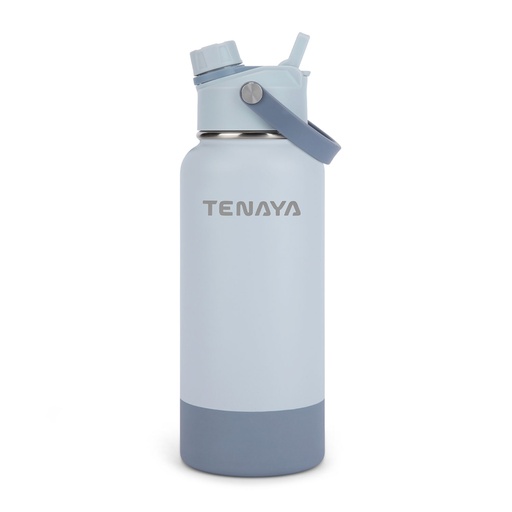 [TN1018-2] BOTELLA DE AGUA ACERO 980ml dual (smoke)
