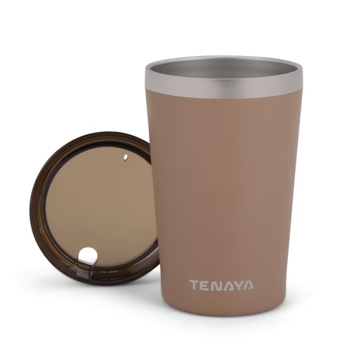 [TN1010-5] Vaso Acero 360ml modelo DRAFT 360 (chocolate)