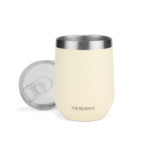 [TN1011-1] VASO GOTA 360ml (Crema)